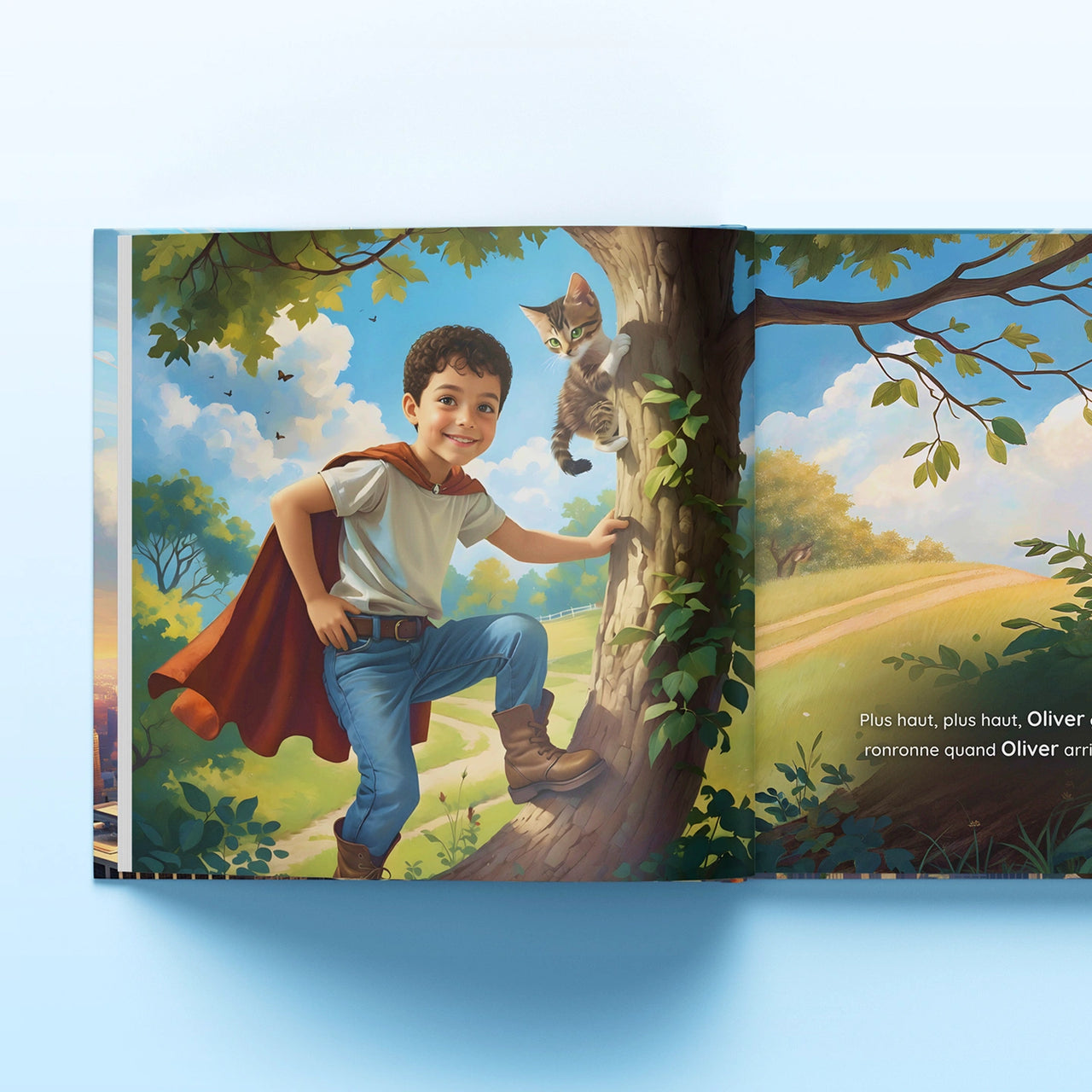 Le super-héros sauve la journée