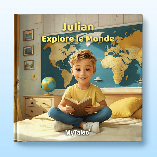 Le garçon qui explore le monde